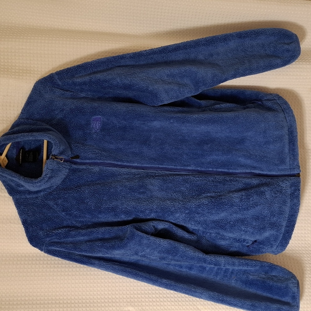 The North Face Women's Osito Fleece Jacket in Royal Blue size XXL